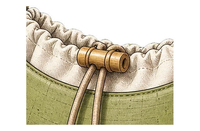 Funktionaler Matcha-Bambus-Toggle